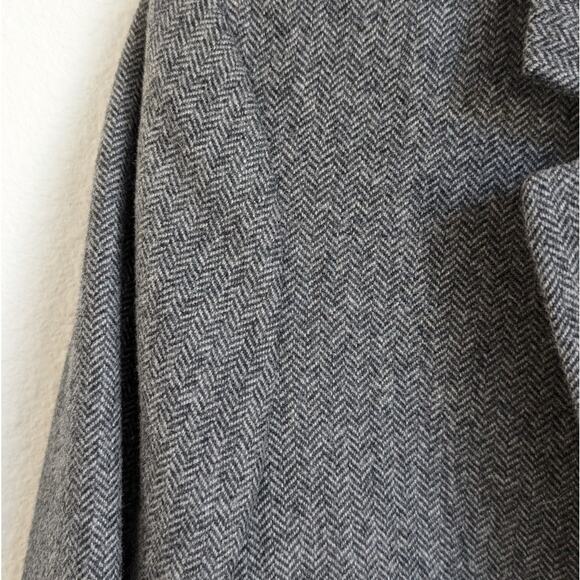 Everlane Gray Blazer Classic Wool-Blend Suit Jacket - Picture 4 of 9